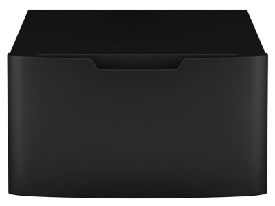 GE 16" Pedestal with Storage Drawer Carbon Graphite