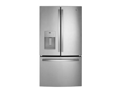 36" GE 25.6 Cu. Ft. Fingerprint Resistant French-Door Refrigerator