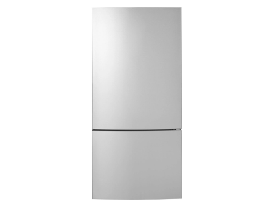 32" GE 17.7 Cu. Ft. Bottom Mount Refrigerator in Fingerprint Resistant Stainless Steel