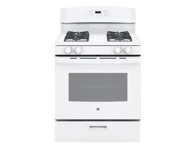 30" GE 5.0 Cu. Ft. Free-Standing Standard Clean Gas Range