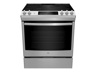 30" GE 5.3 Cu. Ft. Slide In Front Control Electric Self-Cleaning Range