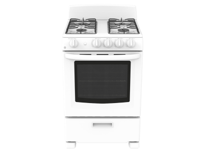 24" GE 2.9 Cu. Ft. Free-Standing Standard Clean Gas Range
