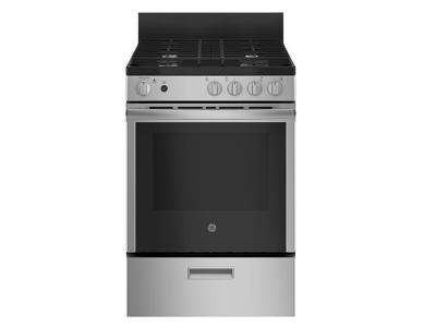 24" GE 2.9 Cu. Ft. Free Standing Gas Range With Steam Clean