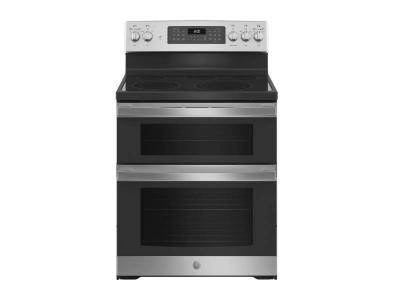 30" GE 6.6 Cu. Ft. Free-Standing Electric Double Oven Convection Range