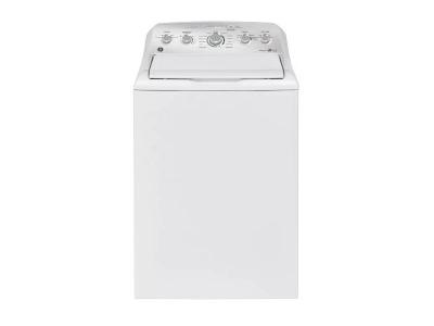 27" GE 4.9 Cu. Ft. Capacity Top Load Washer with SaniFresh Cycle in White