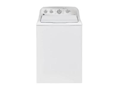 27" GE 5.0 Cu. Ft. Capacity Top Load Washer with SaniFresh Cycle in White