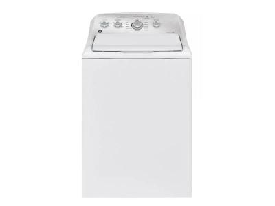 27" GE 4.9 Cu. Ft. Top Load Washer with SaniFresh Cycle in White
