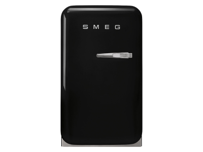 16" SMEG 1.20 Cu. Ft. 50's Style Refrigerator in Black
