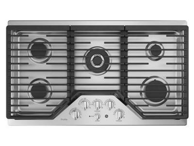36" GE Profile  Built-In Gas Deep Recessed Edge-to-Edge Cooktop