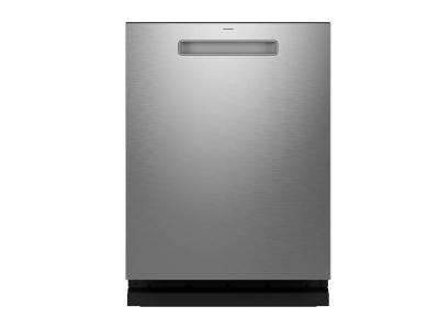 24" GE Profile Top Control Stainless Steel Interior Dishwasher with Sanitize Cycle