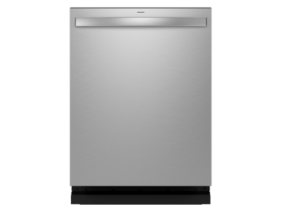 24" GE Profile 45 dBA Fingerprint Resistant Stainless Steel Top Control Dishwasher