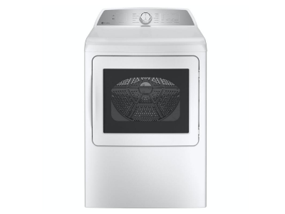 27" GE Profile 7.4 Cu. Ft. Gas Dryer in White
