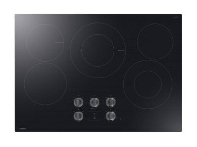 30" Samsung Electric Energy Star Certified Cooktop with Illuminated Knobs