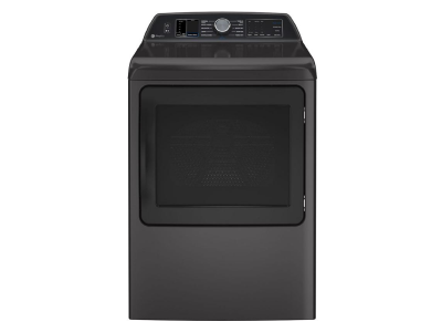 27" GE Profile 7.4 Cu. Ft. Smart Electric Dryer in Diamond Grey