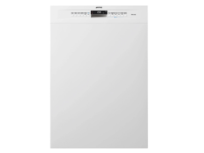 24" SMEG Under Counter Built-in Dishwasher in White