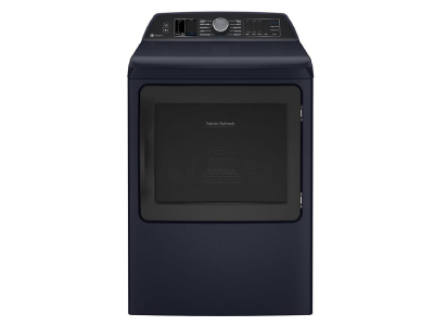 27" GE Profile 7.3 Cu. Ft. Smart Electric Dryer in Sapphire Blue