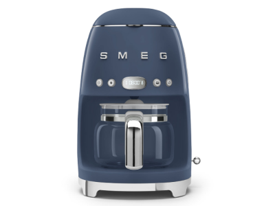 SMEG 50's Style Coffee Machine in Navy Blue