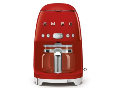 SMEG 50's Style Filter Coffee Machine In Red