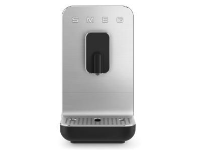 SMEG 50's Style Espresso Automatic Coffee Machine In Black