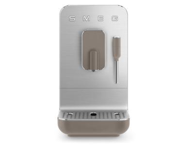 SMEG 50's Style Espresso Automatic Coffee Machine In Taupe