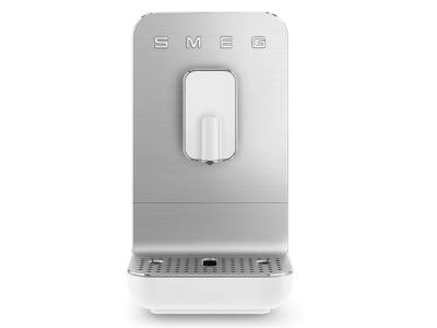SMEG 50's Style Espresso Automatic Coffee Machine In White