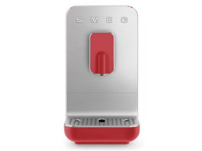 SMEG 50's Style Espresso Automatic Coffee Machine In Red