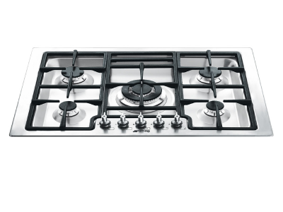 30" SMEG Gas Cooktop with 5 Sealed Burners