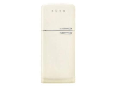 32" SMEG Retro-Style Left Hinge Freestanding Top Freezer Refrigerator