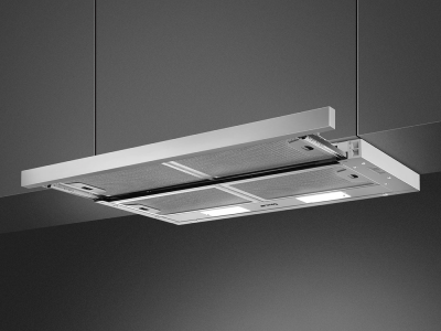 30" SMEG Universal 300 CFM Slide Out Hood in Stainless Steel