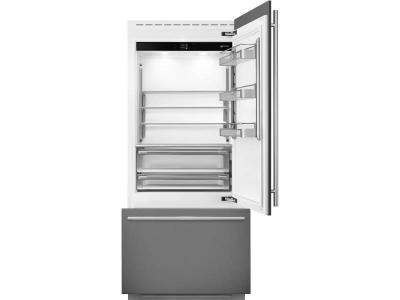 36" SMEG Built-In Bottom Mount Refrigerator Universal
