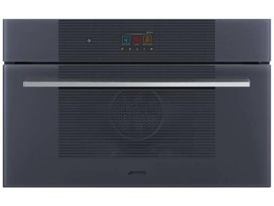 30" SMEG Linea Design Combi-Steam Electric Single Wall Oven