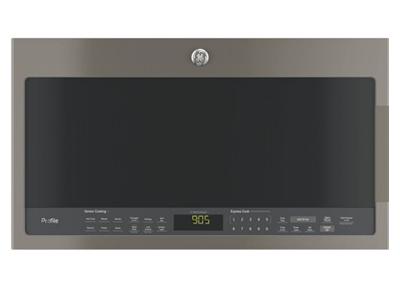 30" GE Profile 2.1 Cu. Ft. SpaceMaker Over the Range Microwave Oven
