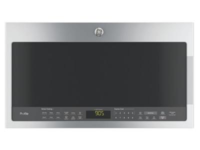 30" GE Profile 2.1 Cu. Ft. SpaceMaker Over the Range Microwave Oven