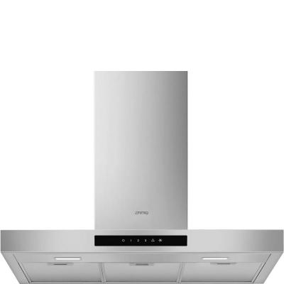 30" SMEG Flat T-Shape Universal Brushed Hood Stainless Steel