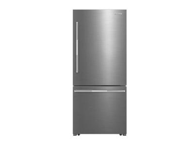 30" SMEG Bottom Mount Freestanding Refrigerator