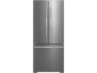 30" SMEG Freestanding French Door Refrigerator