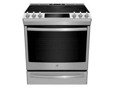 30" GE Profile 5.3 Cu. Ft. Slide-In Electric Range With Wifi Connect