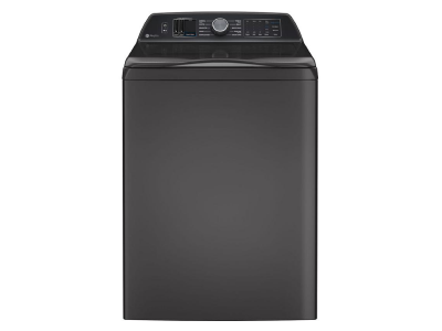 28" GE Profile 6.2 Cu. Ft. Washer with Smarter Wash Technology in Diamond Grey