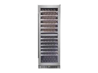 23" Silhouette Built-in Column 129 Bottles Wine Cooler