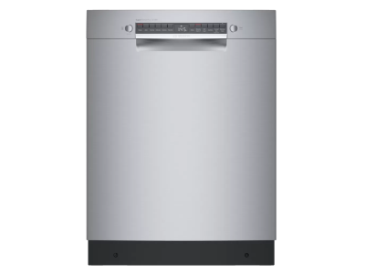 24" Bosch 800 Series Recessed Handle ADA Compliant Dishwasher in Stainless Steel