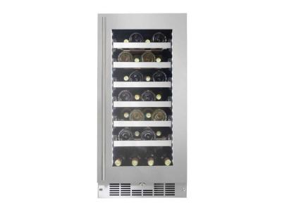 15" Silhouette Built-in Column 27 Bottles Wine Cooler