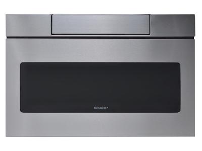 30" Sharp 1.2 cu.ft. Microwave Drawer  Stainless Steel