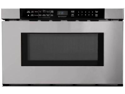 24" Sharp Built-In Microwave Drawer 950W Stainless Steel