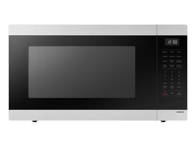 24" Samsung 1.9 Cu. Ft Countertop Microwave with Sensor Cooking in Stainless Steel