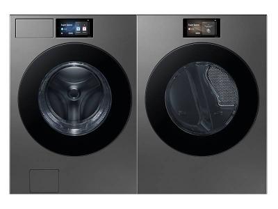 27" Samsung 6.1 Cu. Ft. Front Load Washer and 7.6 Cu. Ft. Dryer