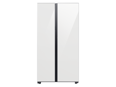 36" Samsung 22.6 Cu. Ft. Bespoke Smart Counter Depth Side-by-Side Refrigerator with Beverage Center