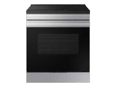 30" Samsung 6.3 Cu. Ft. Induction Slide-in Fan Convection Range