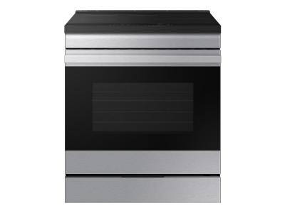 30" Samsung 6.3 Cu.Ft. Induction Slide-in True Convection Range