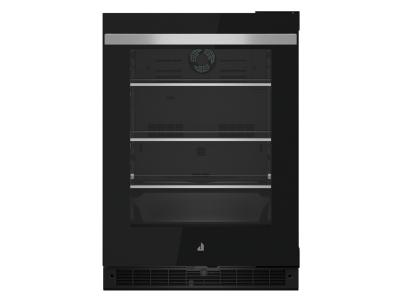 24" Jenn-Air NOIR Right Swing Under Counter Glass Door Refrigerator