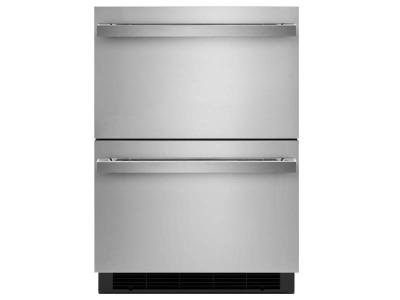 24" Jenn-Air NOIR Double-Refrigerator Drawers